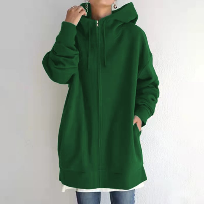 Sylvie - Acogedora Sudadera Con Capucha Sobredimensionado