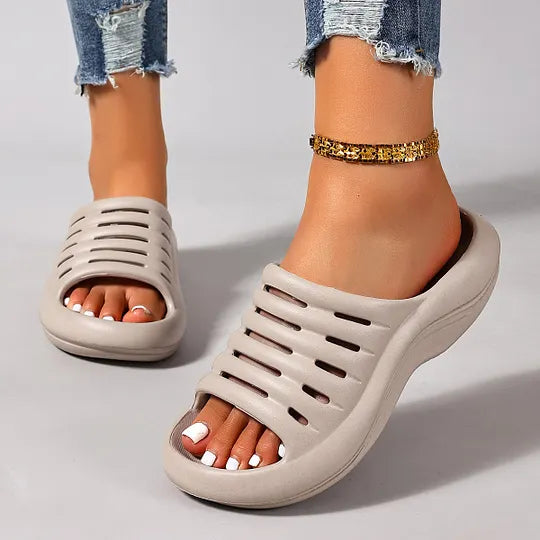 Aizada - Sandalias Ortopédicas Cómodas Con Suela Gruesa