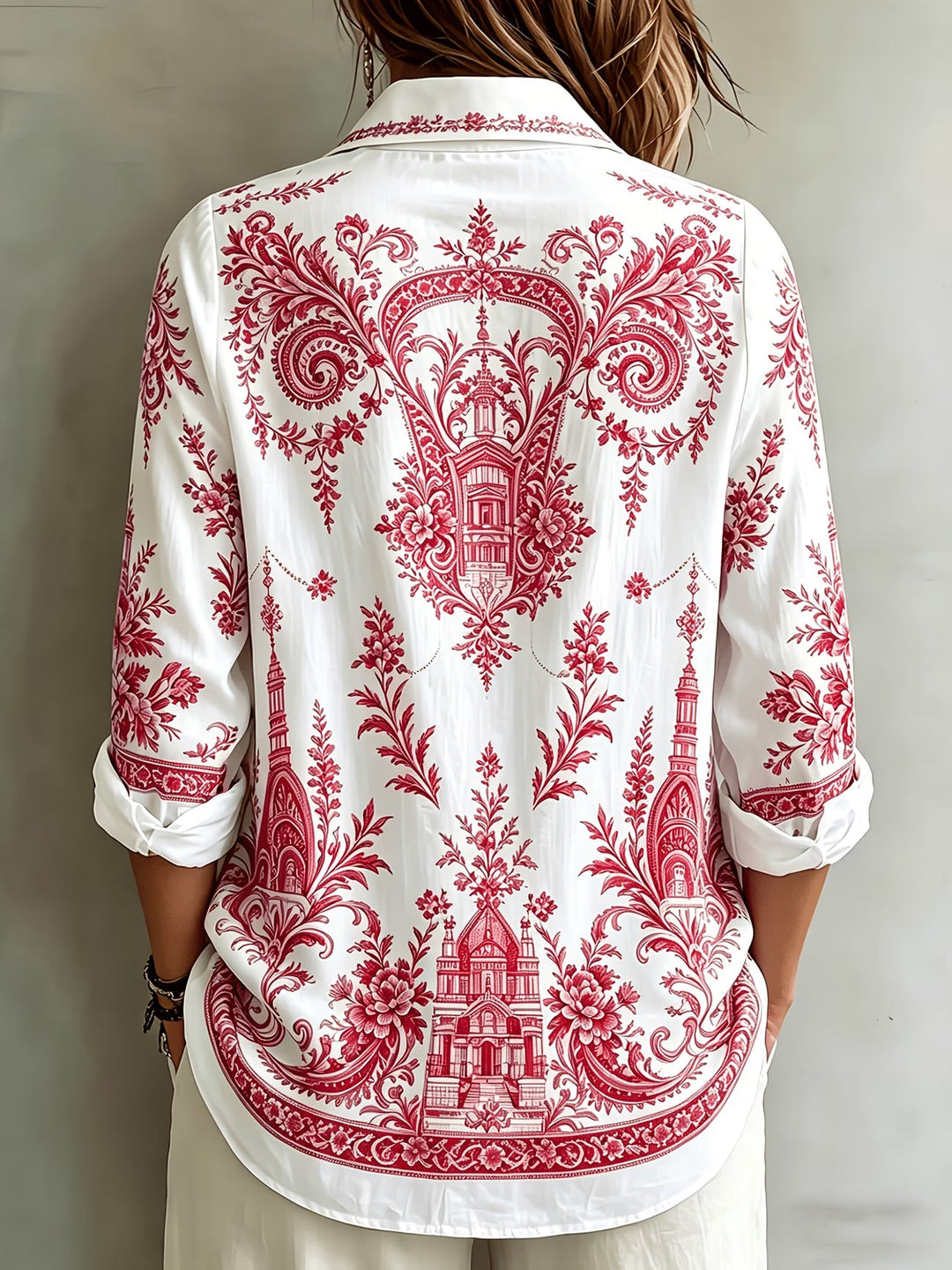 Aldana - Camisa De Manga Larga Con Botones