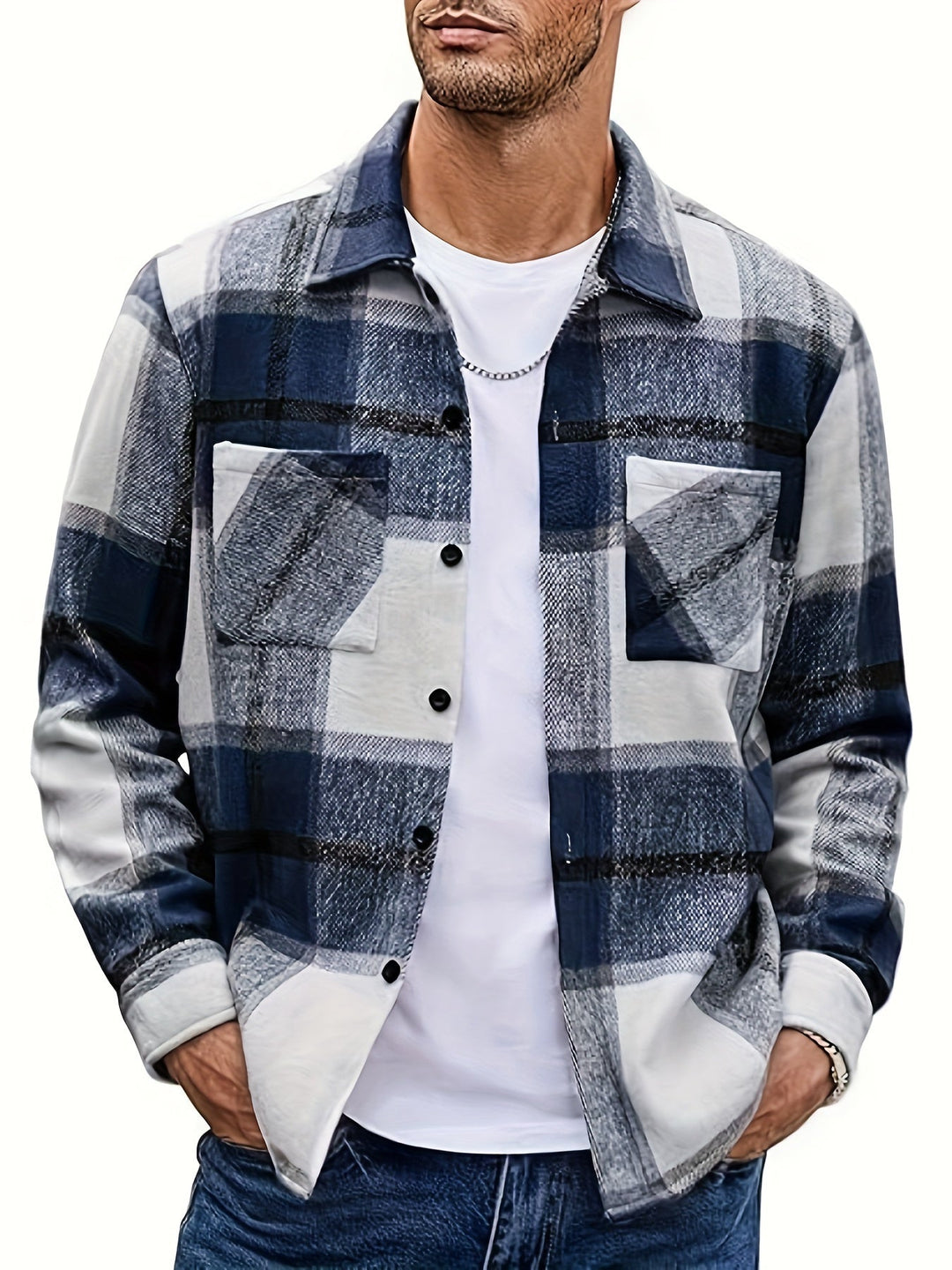 Bobby - Chaqueta De Camisa De Franela