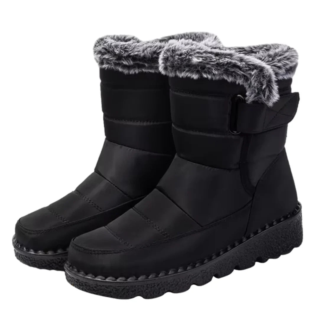 Kfirah - Botines De Nieve Con Pelo Sintético