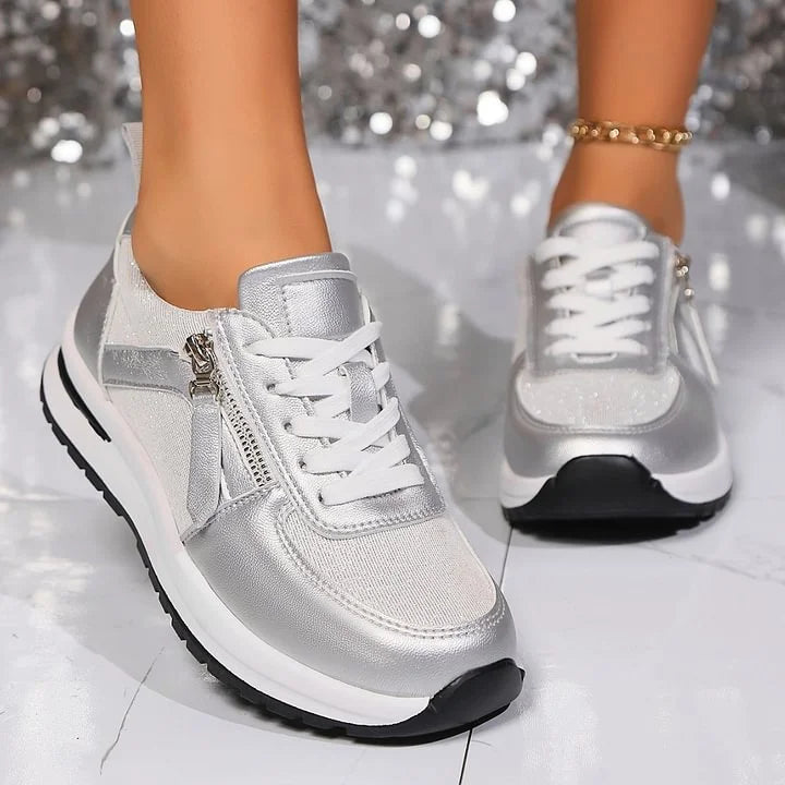 Kathren - Cómodas Zapatillas Con Cordones