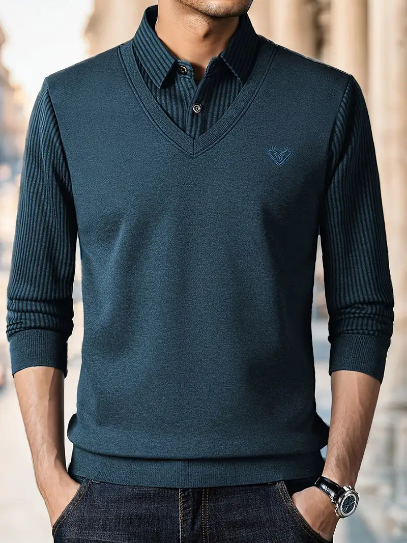 Leroy - Jersey De Manga Larga Informal