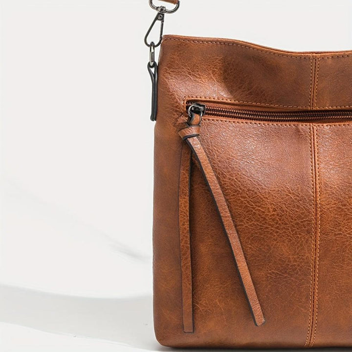 Liina – Bolso Bandolera Vintage Con Estampado De Tablero De Ajedrez
