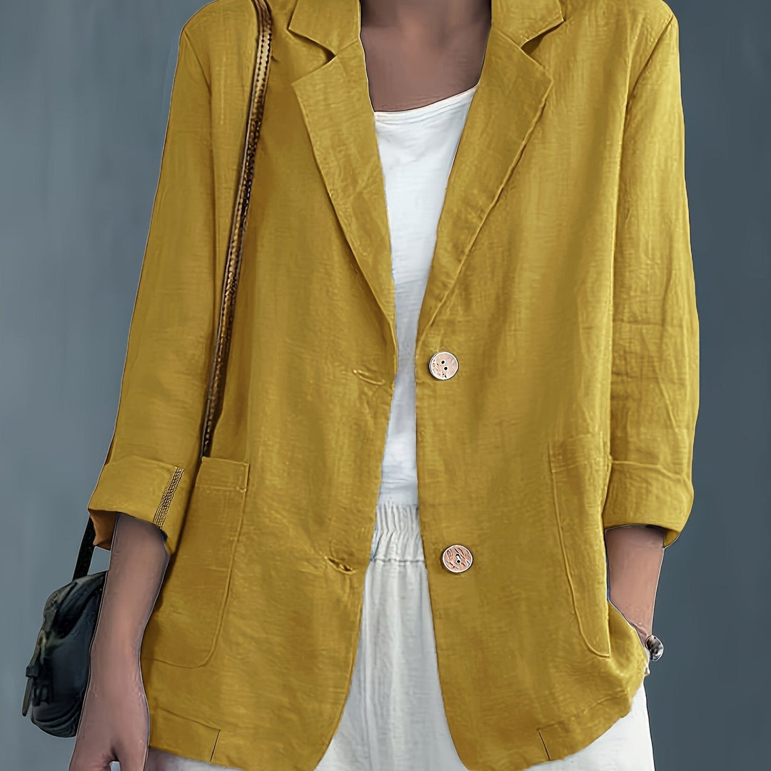 Jayde - Elegante Chaqueta De Algodón