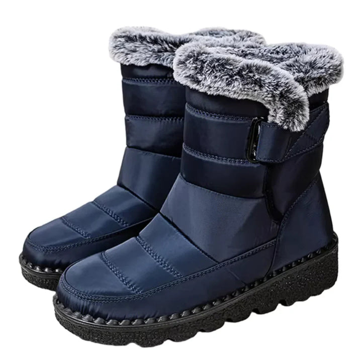 Kfirah - Botines De Nieve Con Pelo Sintético