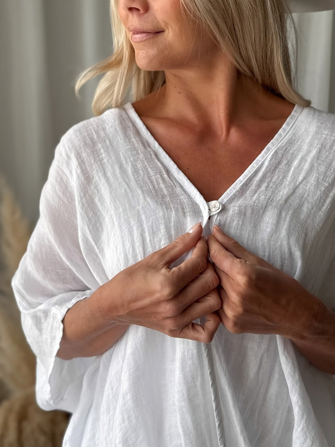 Winnie - Blusa De Estilo Bohemio Con Mangas Holgadas