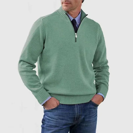 Ben - Jersey Cálido y Moderno Con Media Cremallera