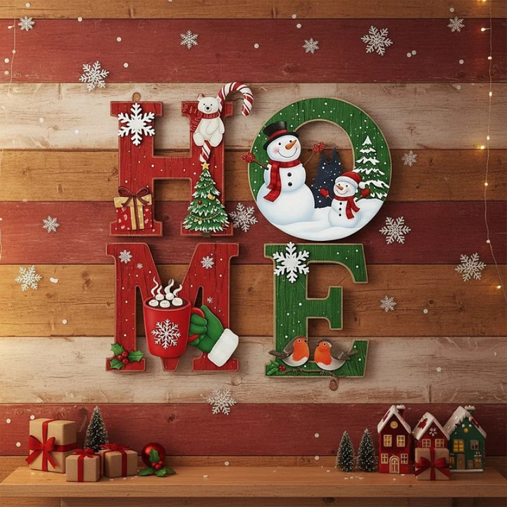 MerrySign - Letrero Navideño para Casas Históricas