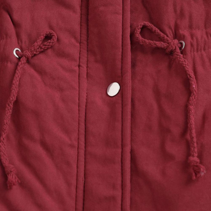 Gritta - Cálida Chaqueta de Algodón Con Capucha