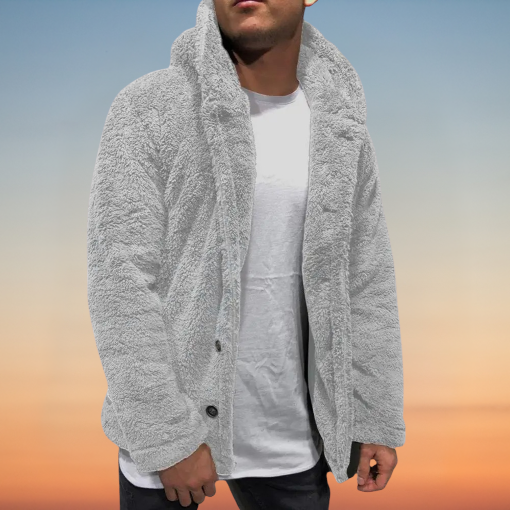 Lars – Abrigo De Invierno De Felpa Cálido