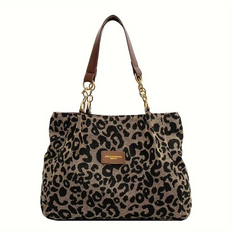 Leonora - Bolso Tote Con Estampado De Leopardo