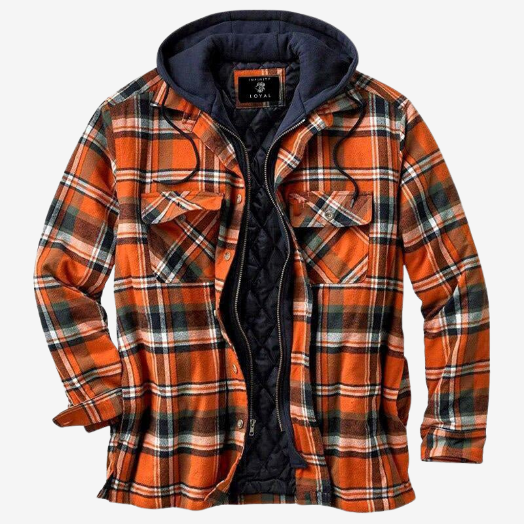 Everett - Chaqueta Acogedora De Estilo Robusto