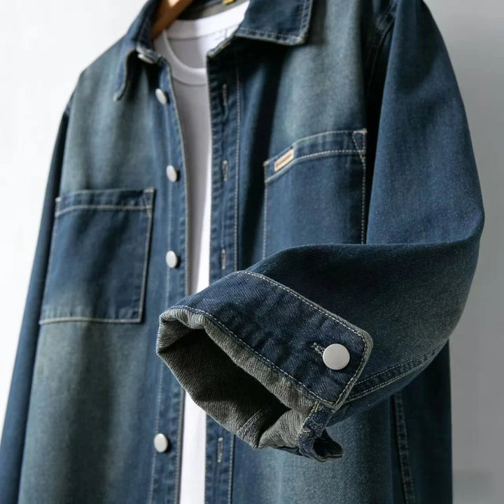 Tharaka - Camisa Oversize de Denim Ironside