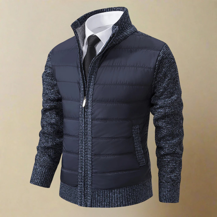 Feodor - Chaqueta Cálida con Cremallera y Cuello Alto
