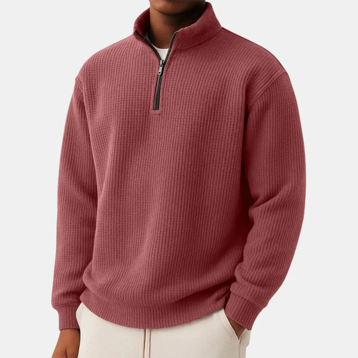 Shachar - Jersey Informal Con Cremallera