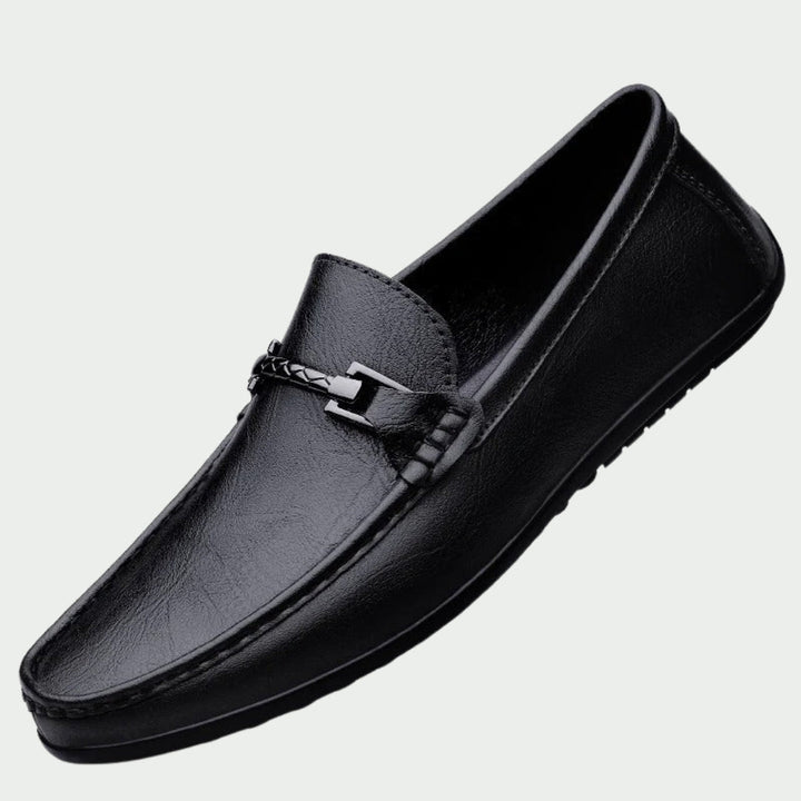 Albert - Mocasines De Cuero Auténtico