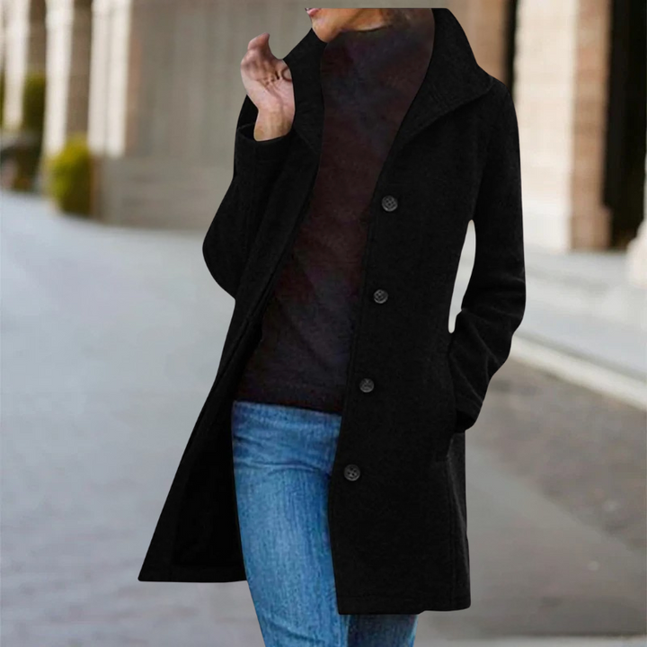 Zuleika - Abrigo de Invierno de Lna de Longitud Media