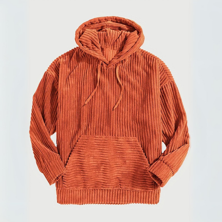 Arndt - Sudadera De Pana De Manga Larga Con Capucha