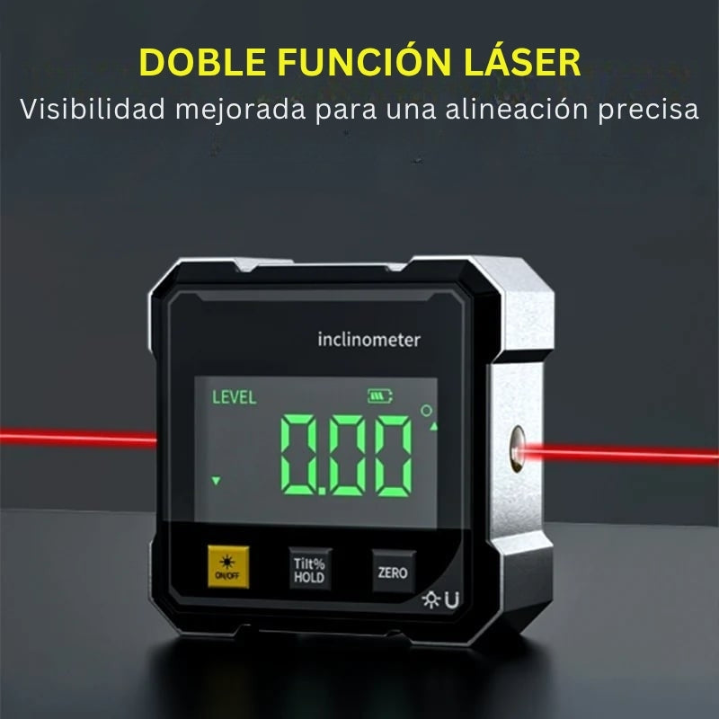 MagPro - Transportador Digital Magnético De 4 Lados Con Láser
