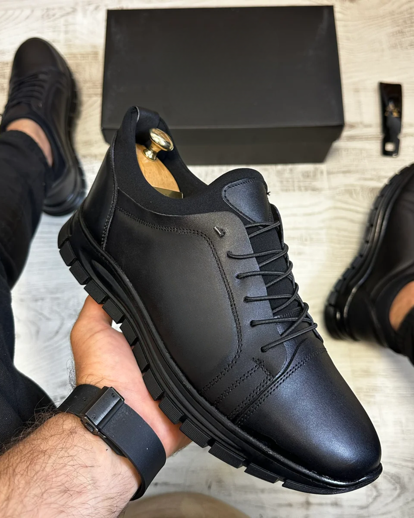 Steffen - Zapatos De Cordones De Cuero