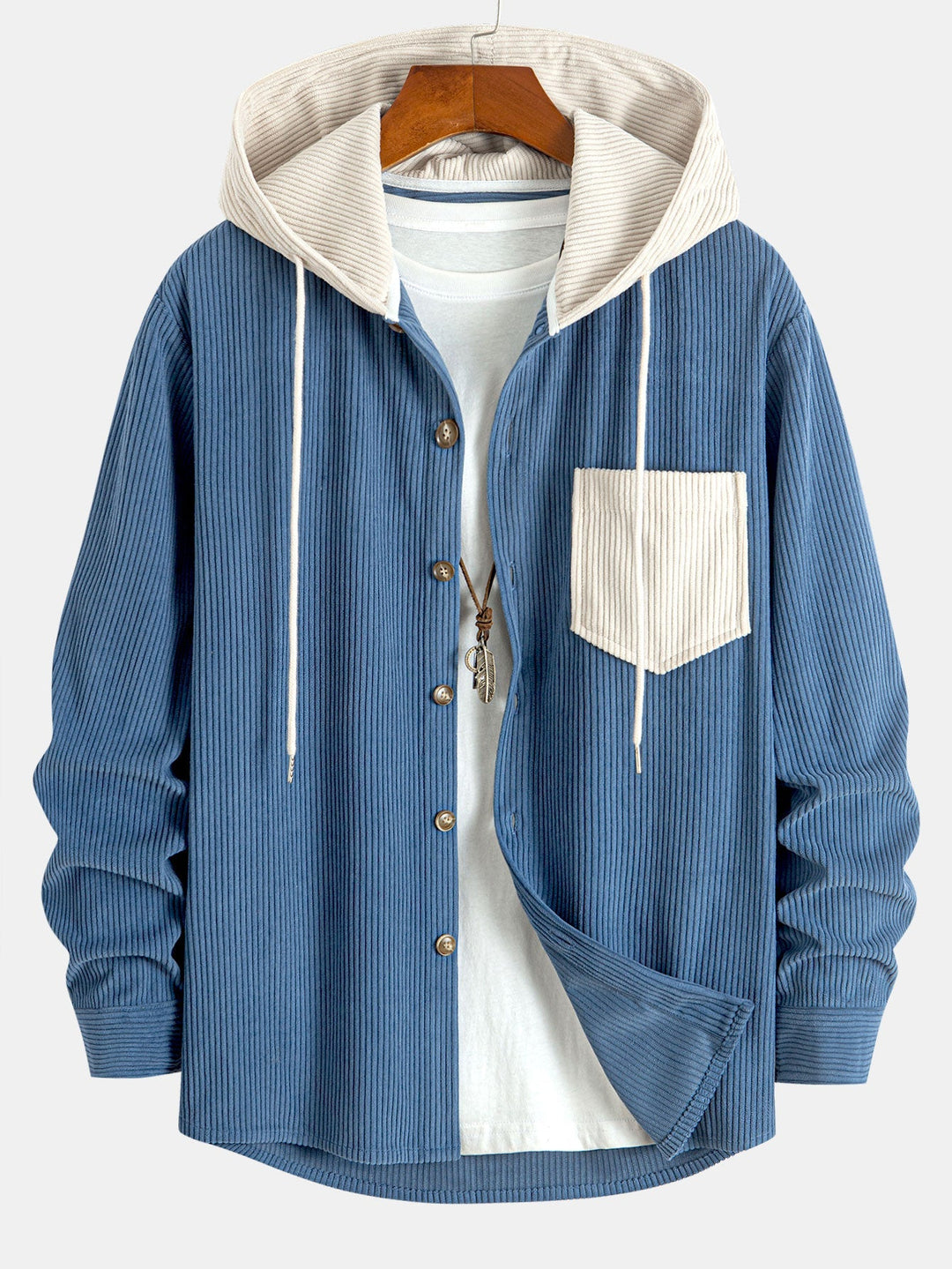 Cadmus - Conjunto De Camisa Con Capucha y Pantalones De Pana