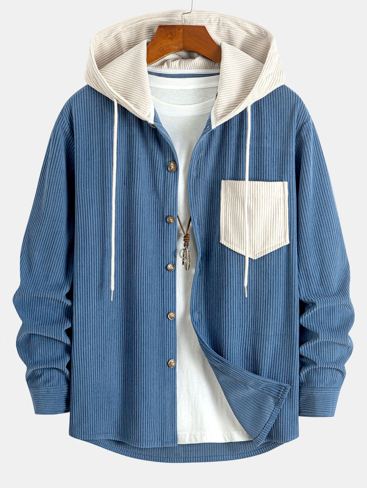 Cadmus - Conjunto De Camisa Con Capucha y Pantalones De Pana