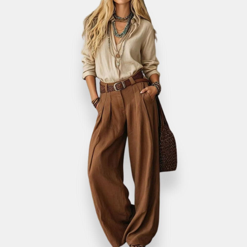 Orable - Conjunto De Camisa Y Pantalón