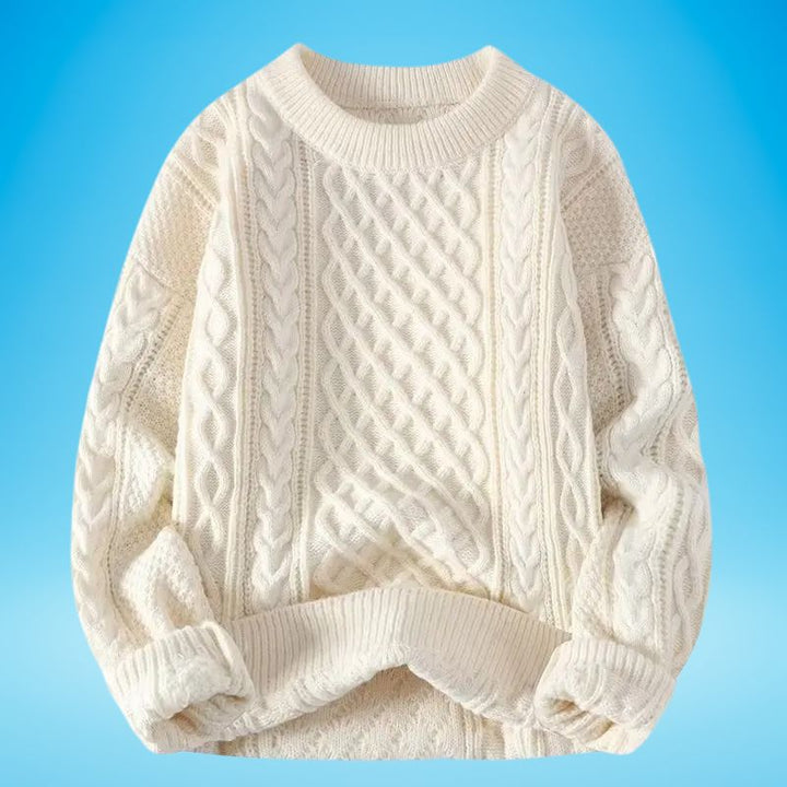 Xennon - Jersey Grueso De Cuello Redondo
