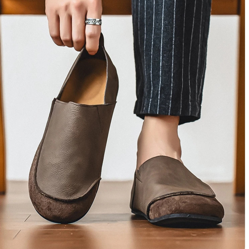 Hersch - Zapatos Cómodos De Cuero