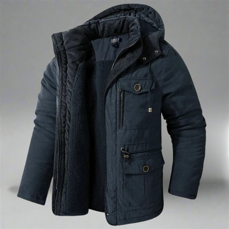 Marvinus - Chaqueta Cortavientos Con Capucha