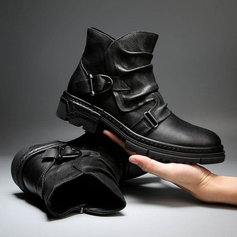 Arjen - Botas Moteras De Piel