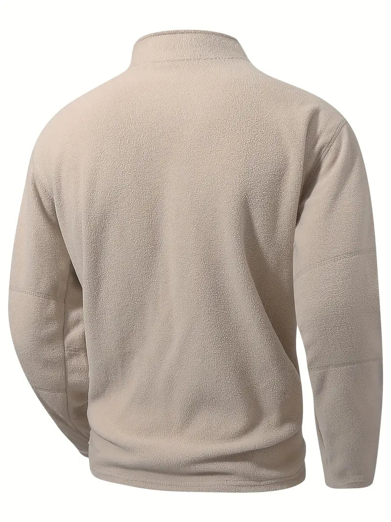 Maurits - Sudadera Con Cuello Alto Y Media Cremallera