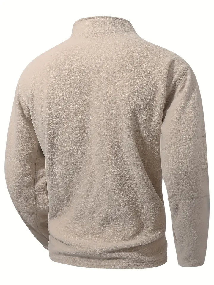 Maurits - Sudadera Con Cuello Alto Y Media Cremallera