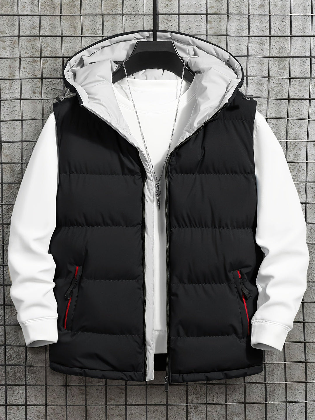 Grover - Chaqueta Ligera Con Capucha Y Cremallera
