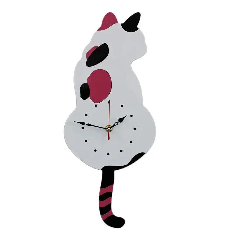 TailSpin - Reloj De Pared Cola Meneada De Gato