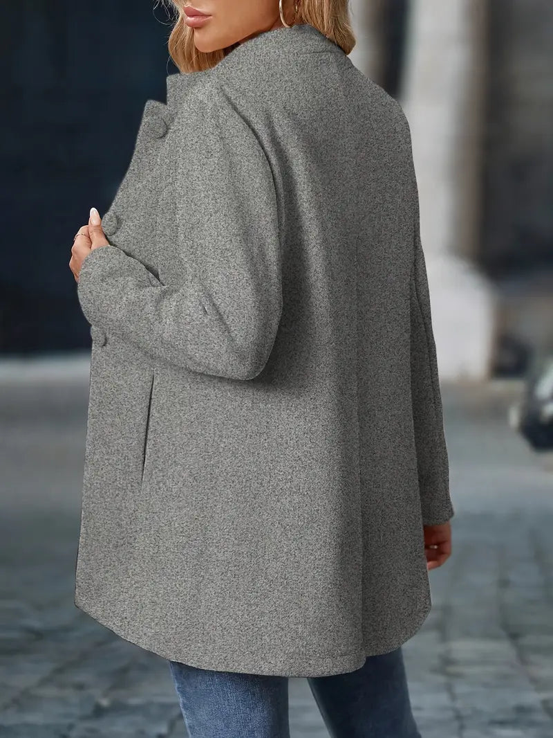 Enrietta - Blazer Elegante De Botonadura Sencilla