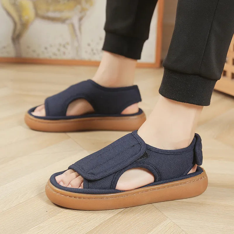 Karena - Sandalias Ajustables Con Velcro Antideslizantes