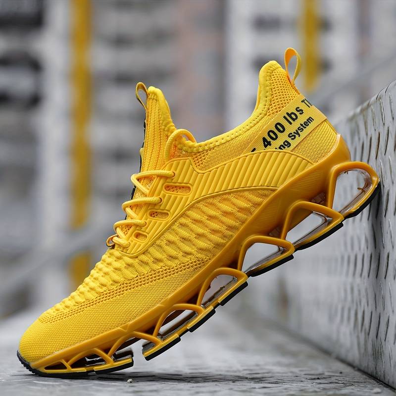 Shmuel - Zapatillas Deportivas Casuales Con Cordones y Diseño Geométrico