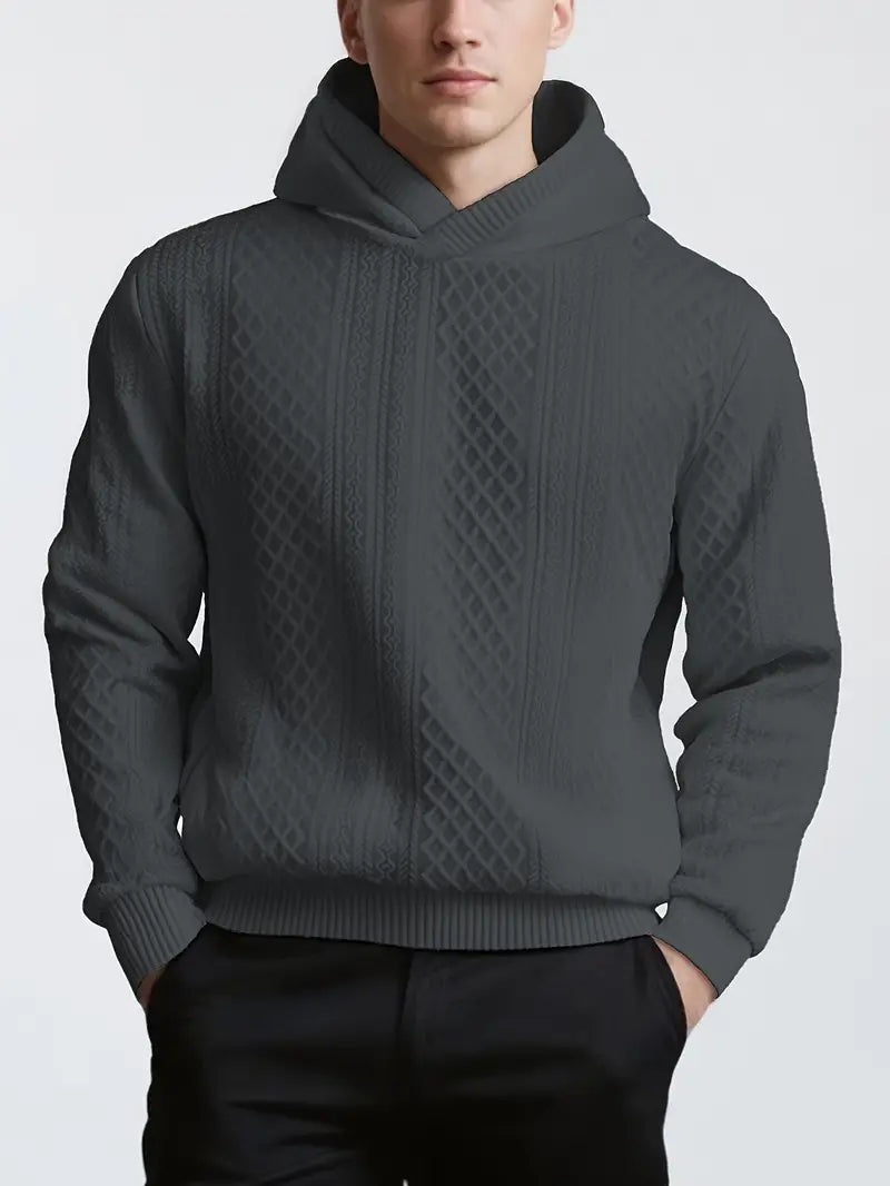 Karah - Sudadera Con Capucha De Manga Larga De Punto