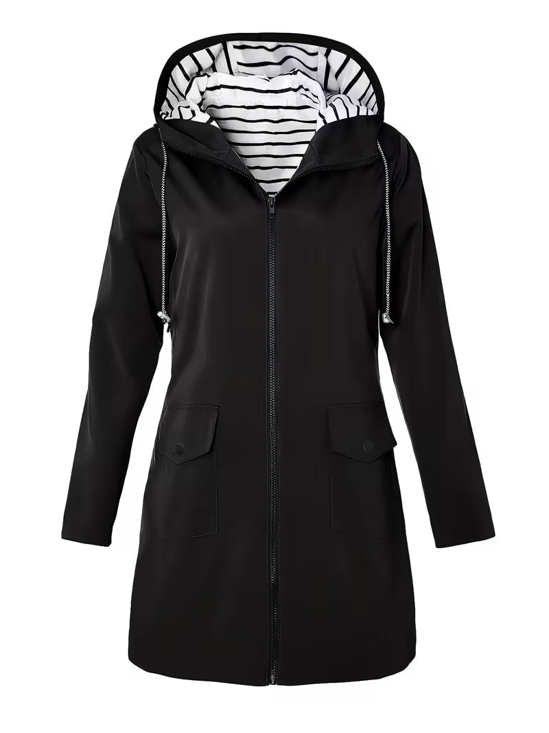 Rinola - Chaqueta Con Capucha Y Bolsillos