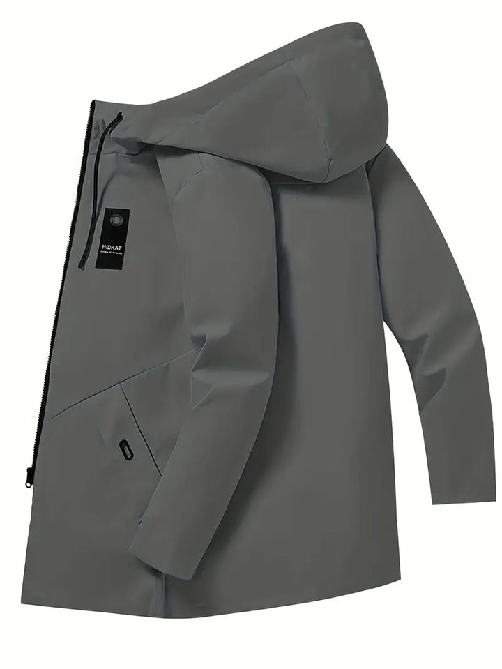 Conor - Chaqueta Cortavientos Con Cremallera y Capucha