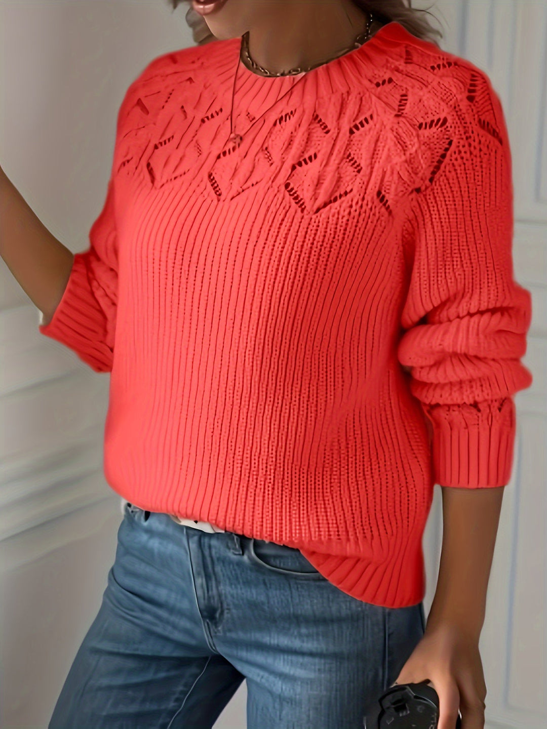 Nasia - Elegante Jersey De Manga Larga