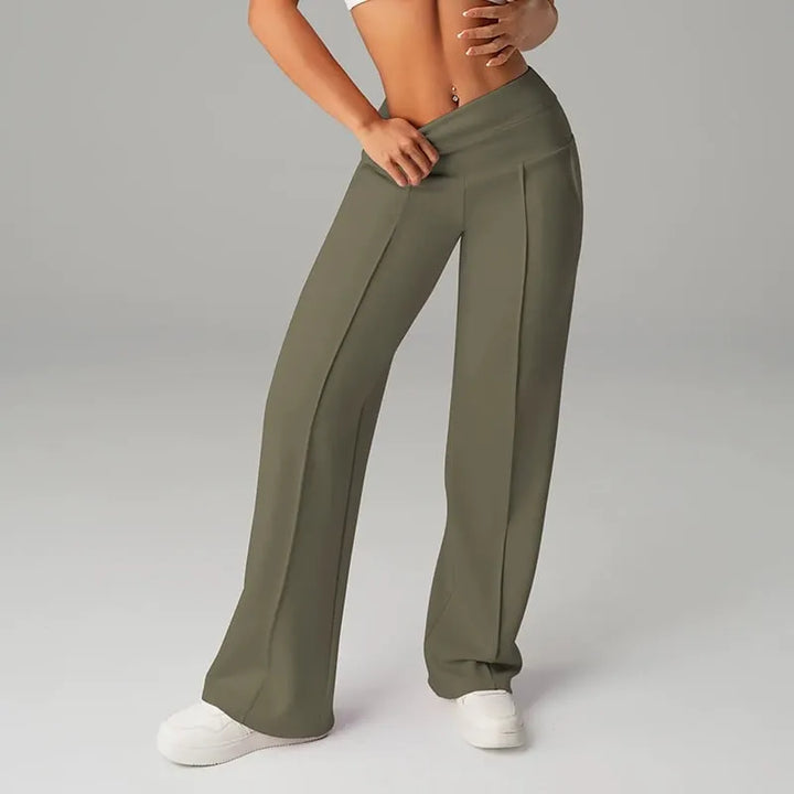 Alimatou - Pantalones Rectos De Corte Holgado