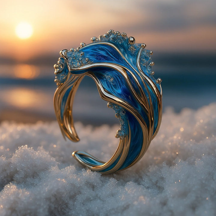 Yarelia - Anillo Ondulado Antiguo