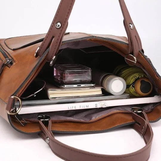 Britney - Elegante De Piel Hombro Bolso