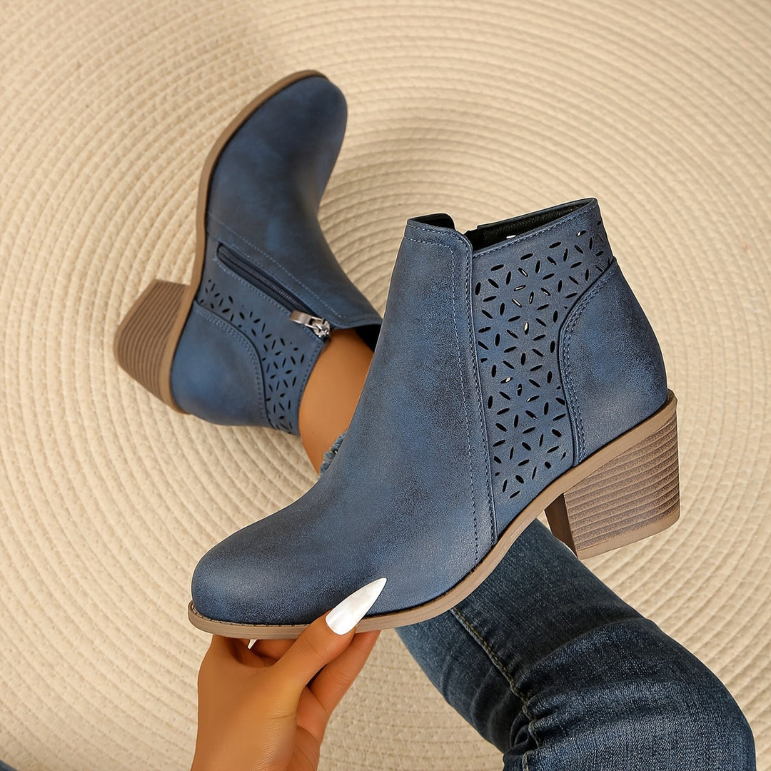 Fredrika - Botines Transpirables Con Cremallera