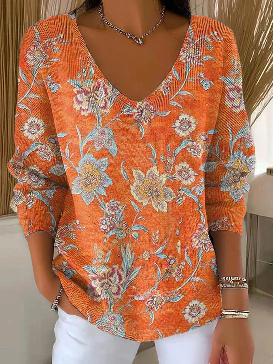 Naledi – Jersey Colorido Con Cuello En V
