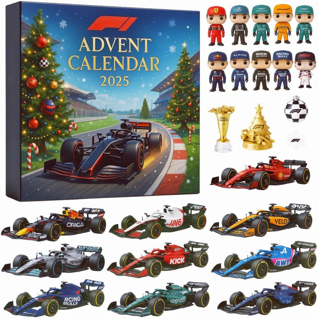 TurboTrack - Calendario de Adviento de F1 Carreras 2025