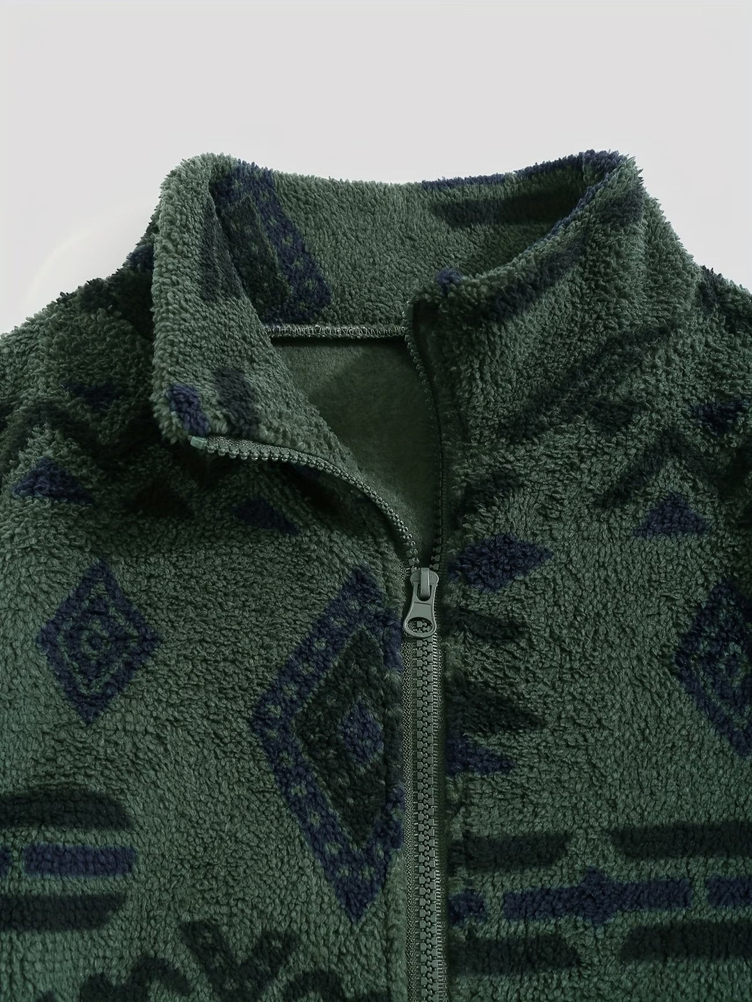Esra - Chaqueta De Manga Larga Con Estampado Geométrico
